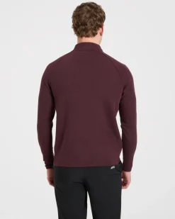 Precision Hybrid 1/4 Zip Pullover