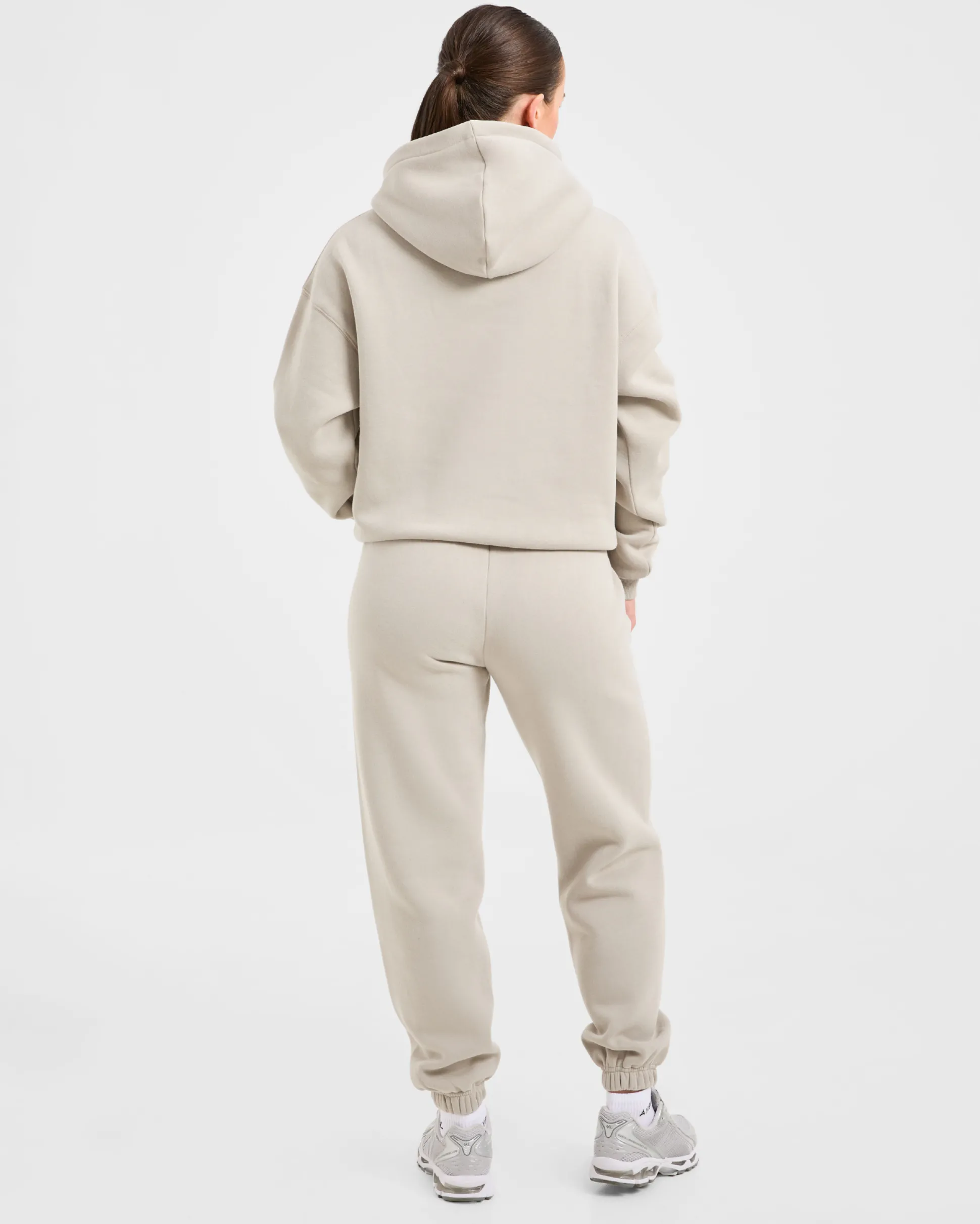 Retro Embroidered Oversized Joggers