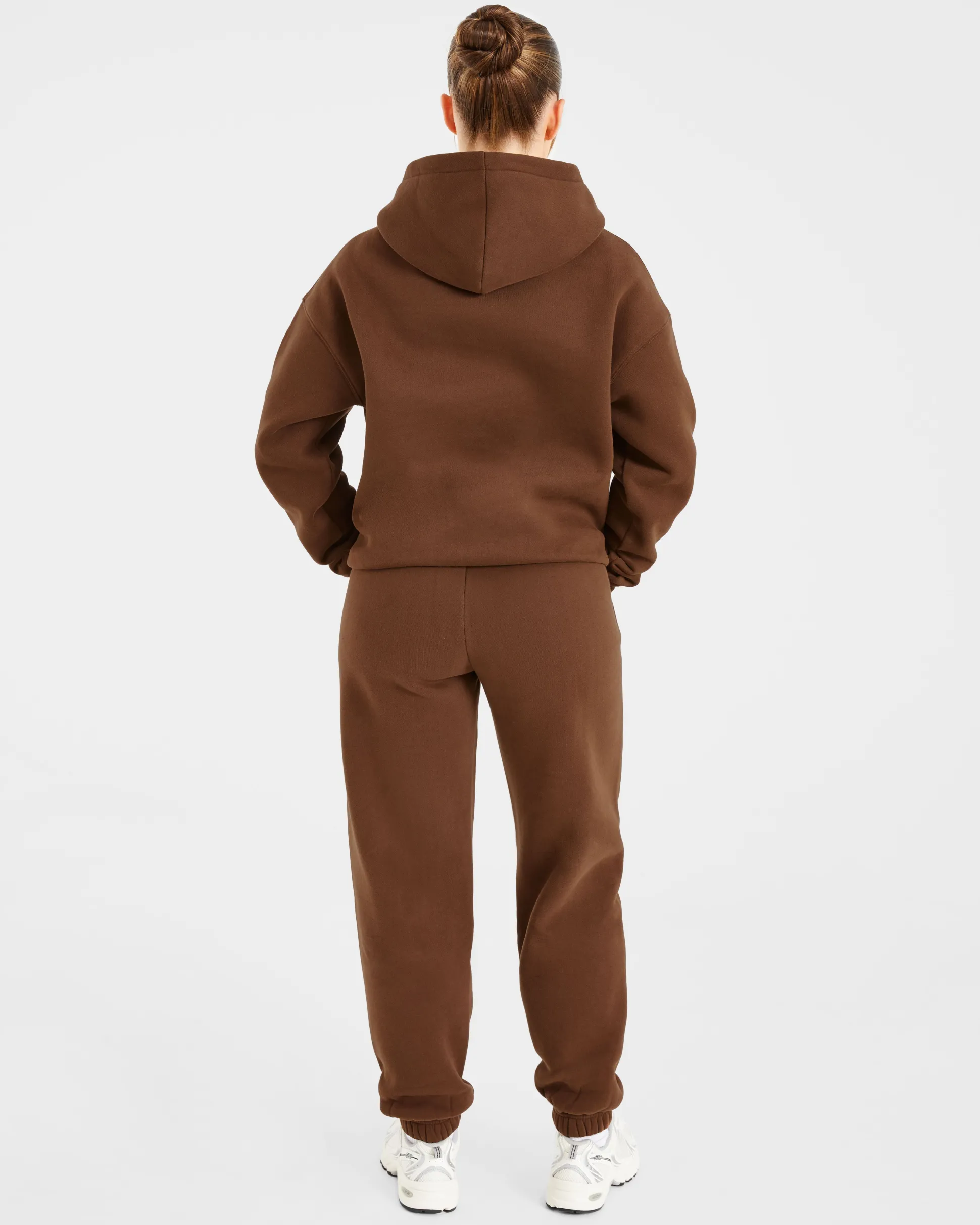 Retro Embroidered Oversized Hoodie