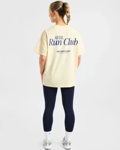 Run Club Oversized T Shirt