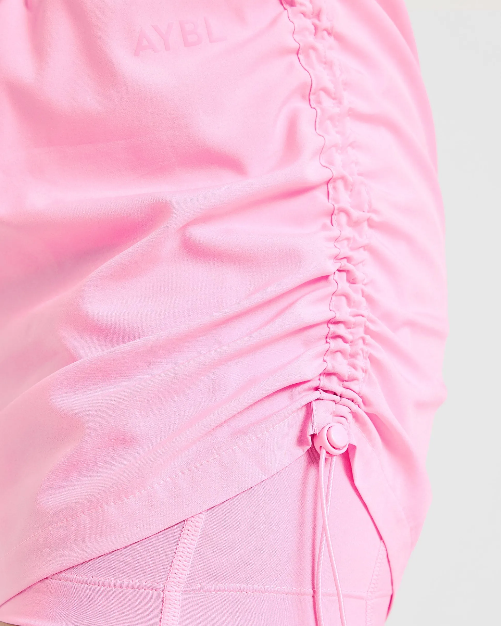 Run Ruched Shorts