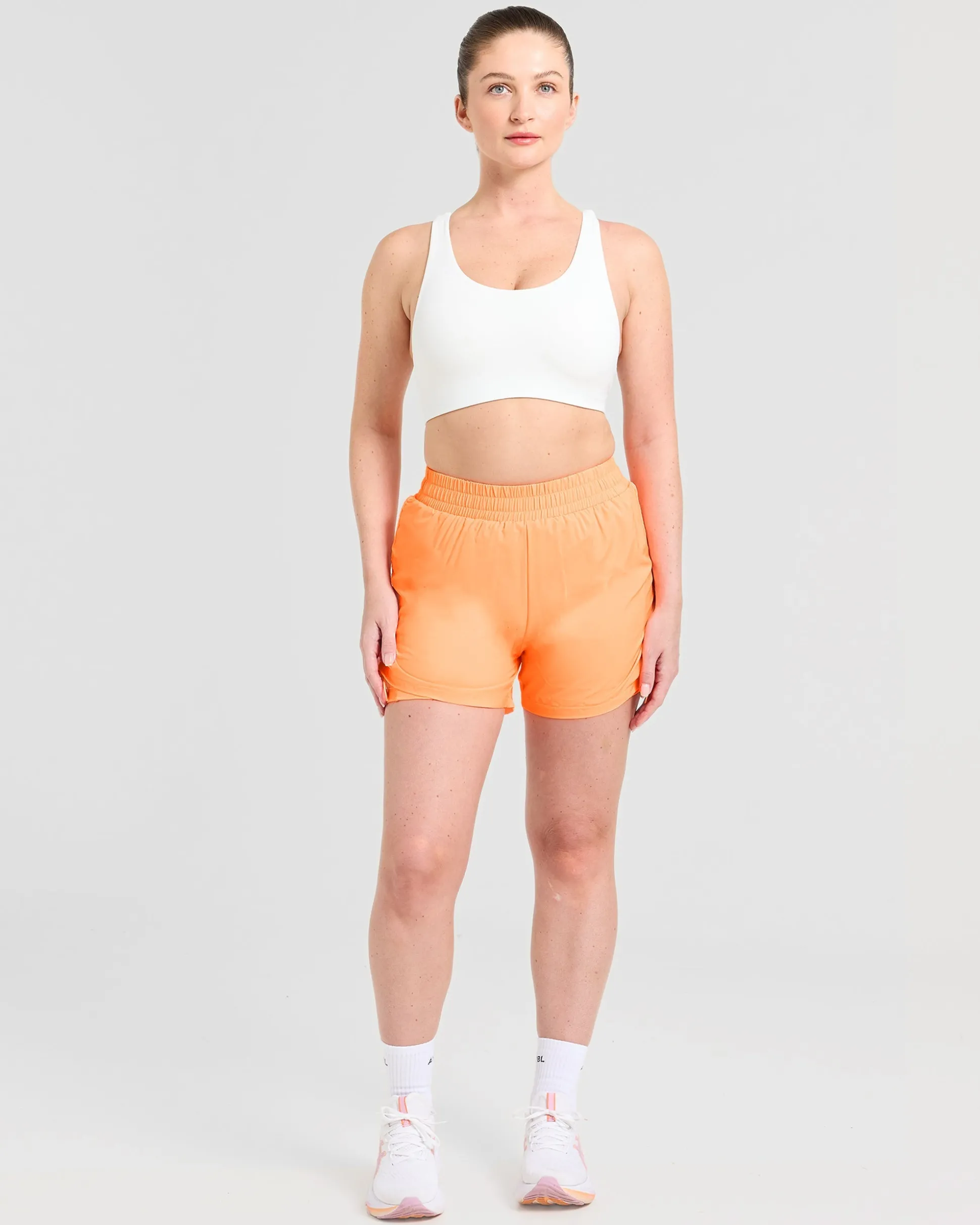 Run Ruched Shorts
