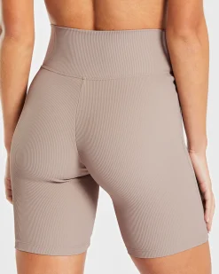 Sculpt Ribbed Cycling Shorts