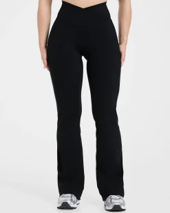 Sculpt Wrap Flared Leggings