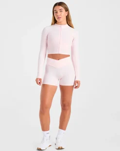 Sculpt Wrap Zip Up Jacket