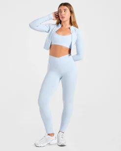 Sculpt Wrap Zip Up Jacket