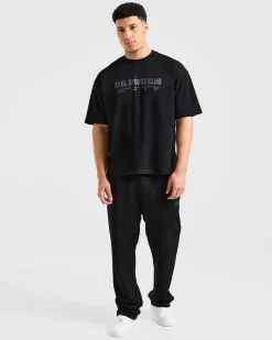 Sports Club Dot Oversized T Shirt
