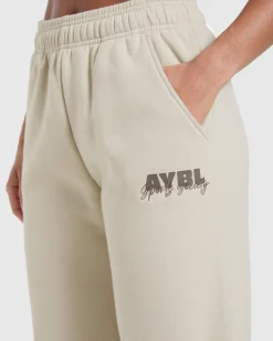 Sports Society Oversized Straight Leg Joggers