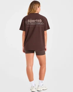 Sports Wellness Oversized T Shirt