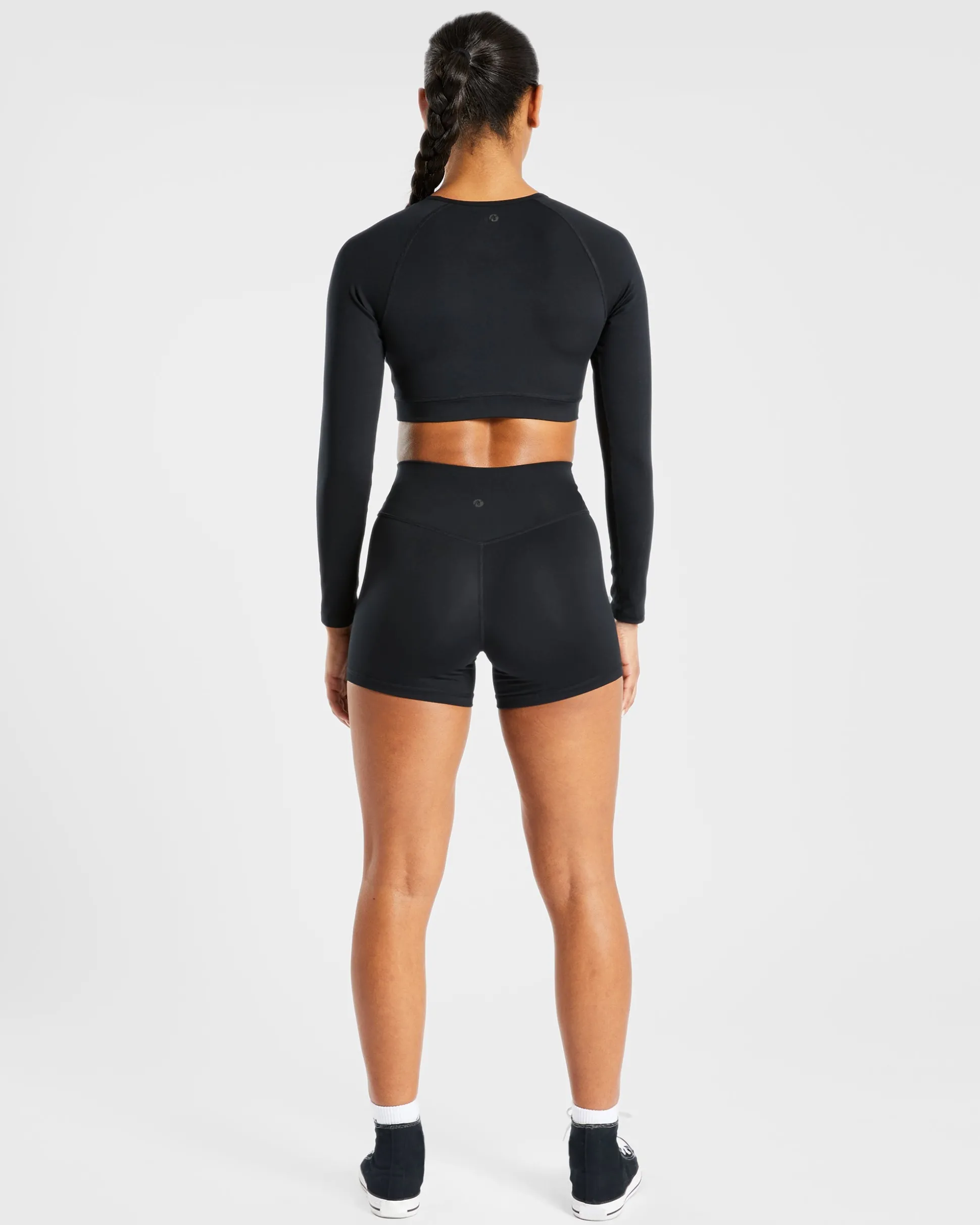 Staple Long Sleeve Crop Top