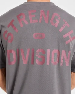 Strength Division Oversized T Shirt