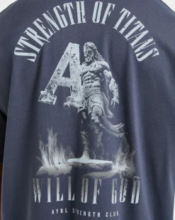 Strength Of Titans Oversized T Shirt