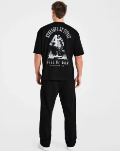 Strength Of Titans Oversized T Shirt