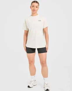 Strong Women Graphic Oversized T Shirt
