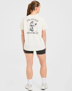 Strong Women Graphic Oversized T Shirt