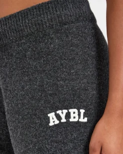 Varsity Oversized Knitted Joggers
