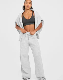 Varsity Oversized Knitted Joggers