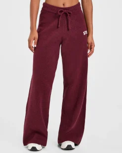 Varsity Oversized Knitted Joggers